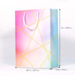 Linear Gradient Paper Bags
